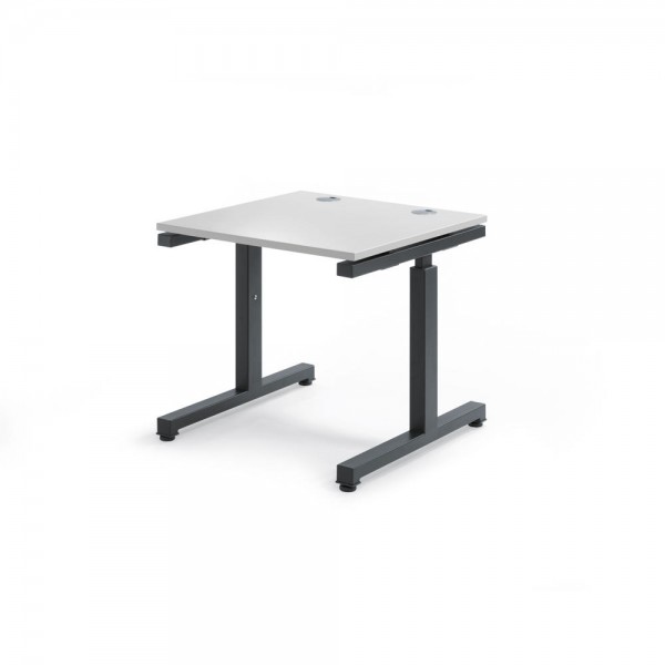 Schreibtisch Rechteck Comfort MULTI 2.0 80x80x68-82 cm
