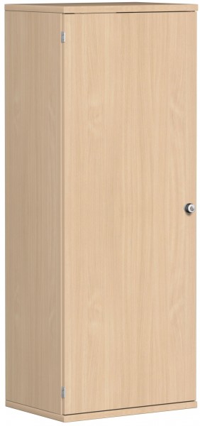 Garderobenschrank mit ausziehbarem Garderobenhalter 60 x 42 x 154 cm Buche