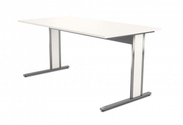 Schreibtisch Aveto, 160x80x75 cm, C-Fuß Gestell, Wenge