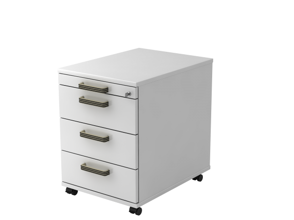 Rollcontainer 3 Schübe 42,8 x 58 x 59 cm