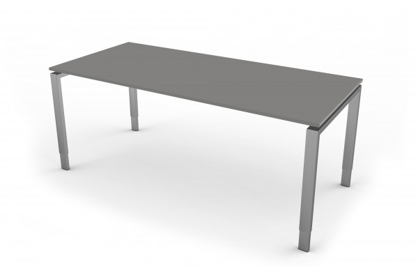 Schreibtisch mit 4-Bein-Gestell 180 x 80 cm