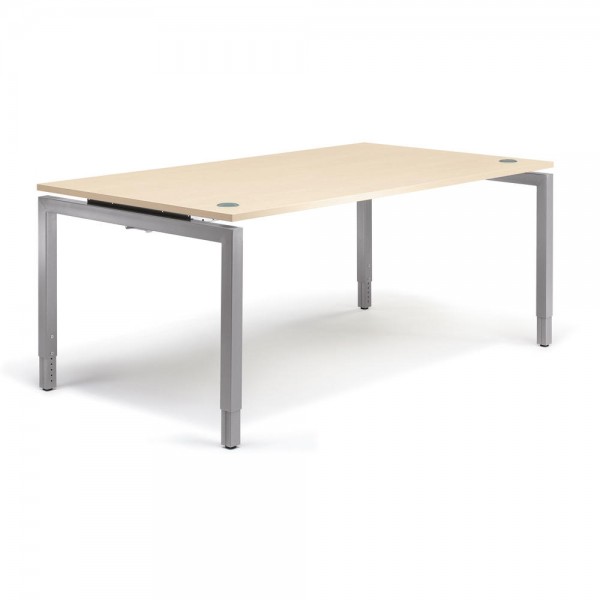 Schreibtisch 4-Fuß Comfort MULTI M 160 x 80 x 62-82 cm