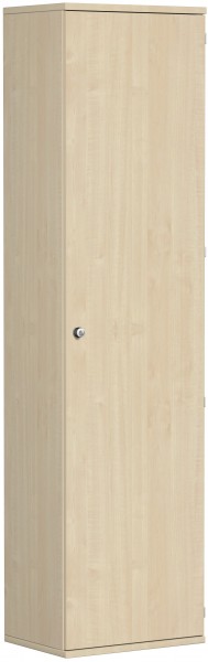 Garderobenschrank mit ausziehbarem Garderobenhalter 60 x 42 x 230 cm Ahorn