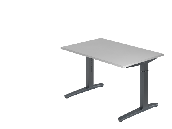 Schreibtisch C-Fuß 120 x 80 cm