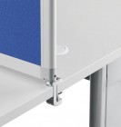 Tisch-Trennwand MIAMI, 35x160x2,2 cm