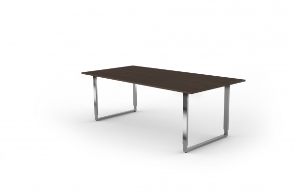 Schreibtisch Aveto 200 x 100 x 68-82 cm Bügelgestell