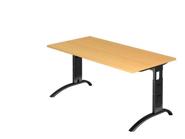 Schreibtisch C-Fuß 160 x 80 cm