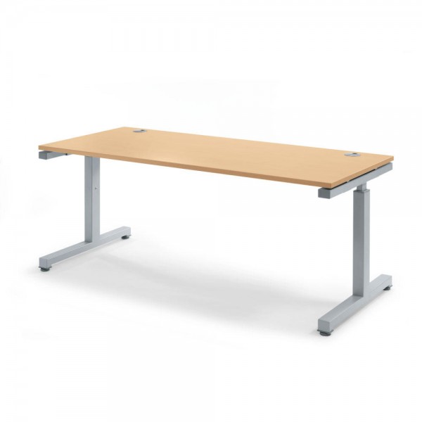 Schreibtisch Rechteck Comfort MULTI 2.0 180x80x68-82 cm