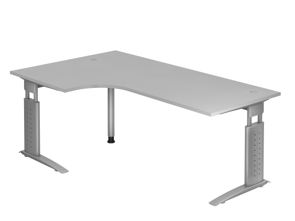 Winkeltisch 90° C-Gestell 200 x 120 cm